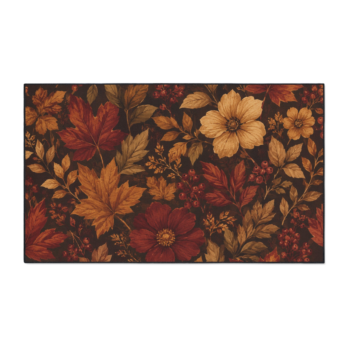 Rustic Fall Heavy Duty Floor Mat