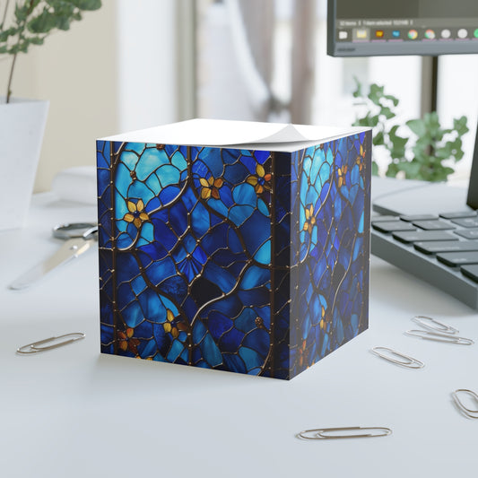 Sapphire Radiance Note Cube