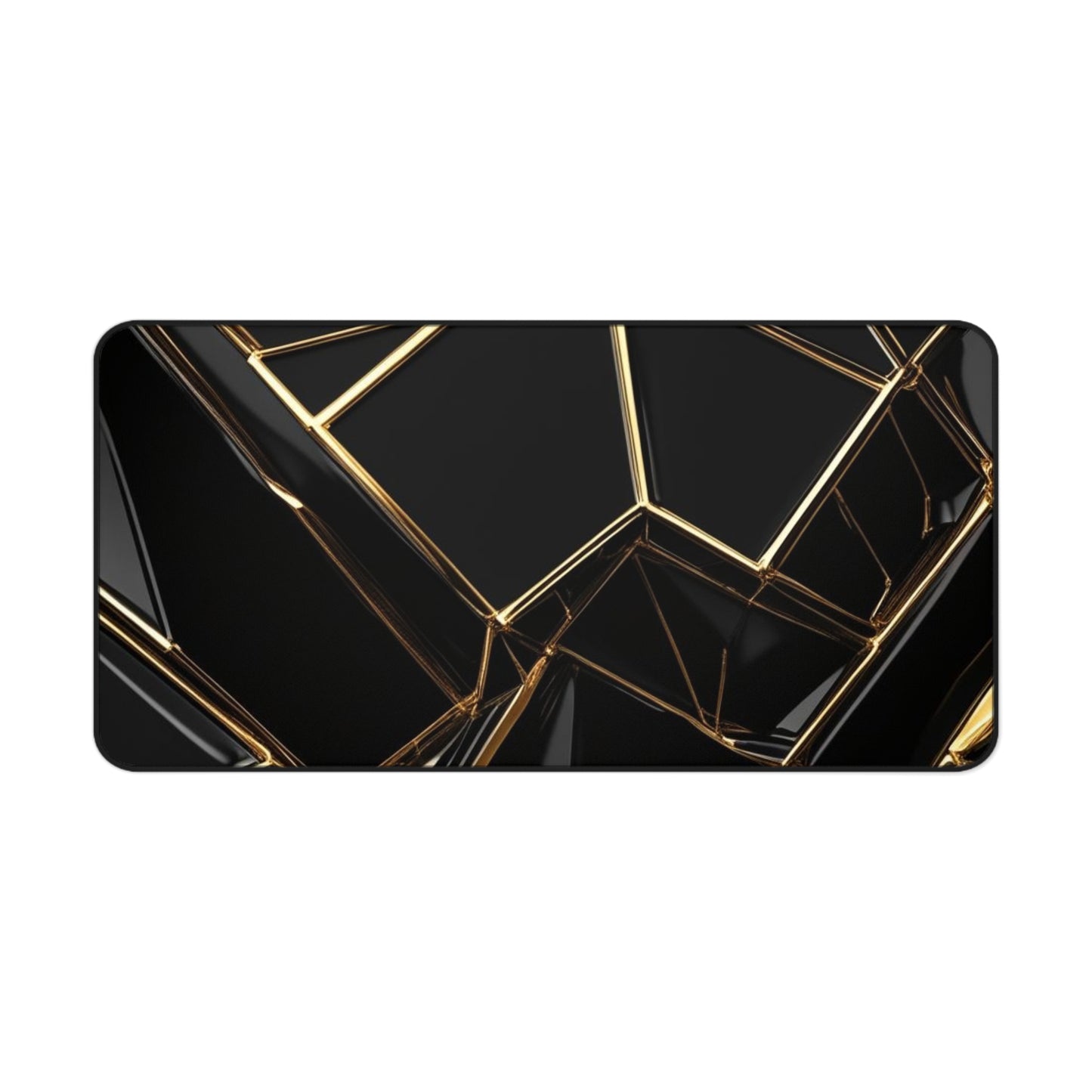 Obsidian Luxe Desk Mat