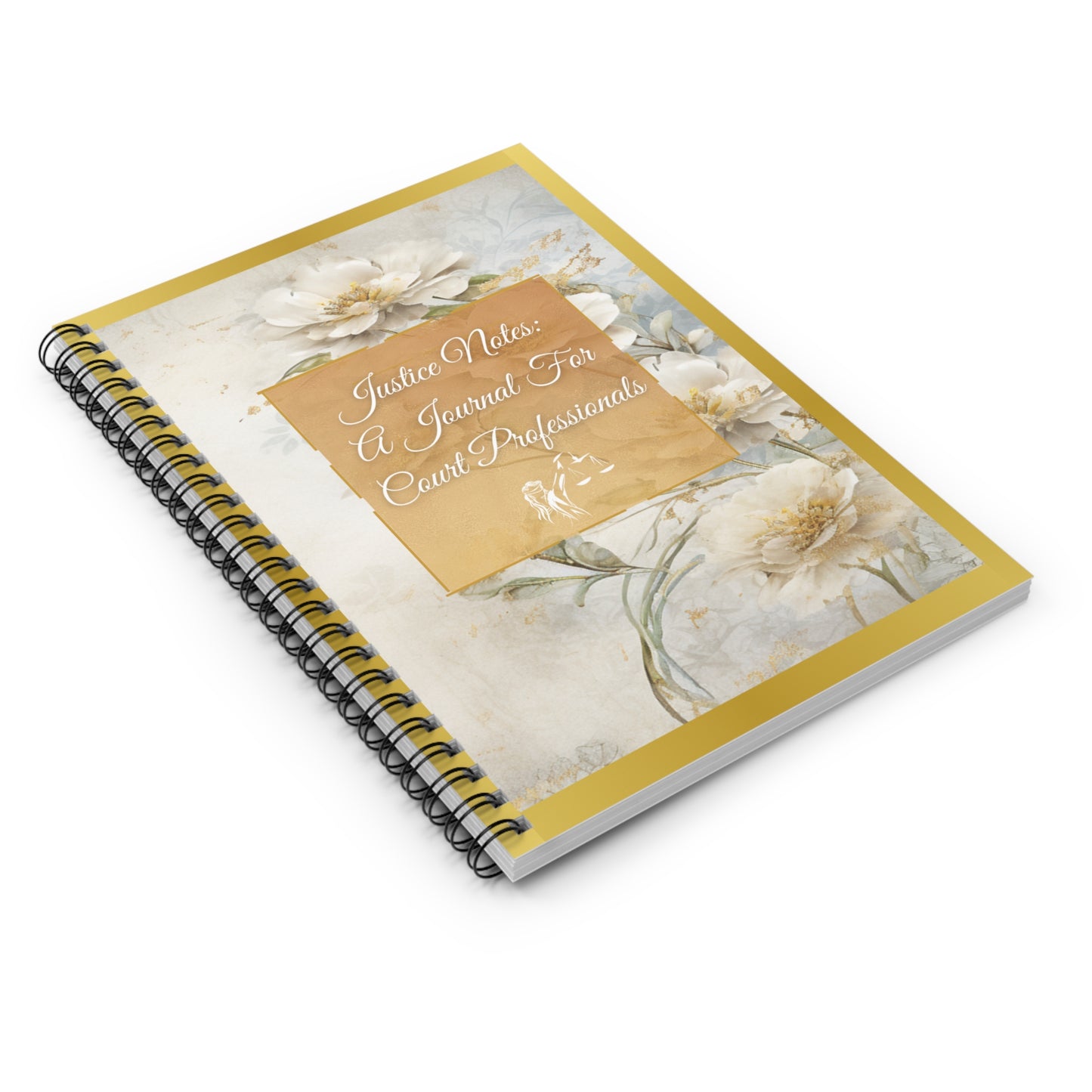 Justice Notes Spiral Notebook - Ruled Line