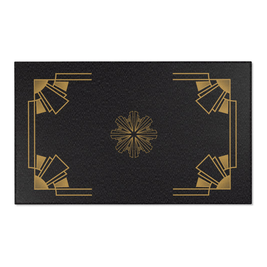 Midnight Luxe (Ebony) Area Rugs