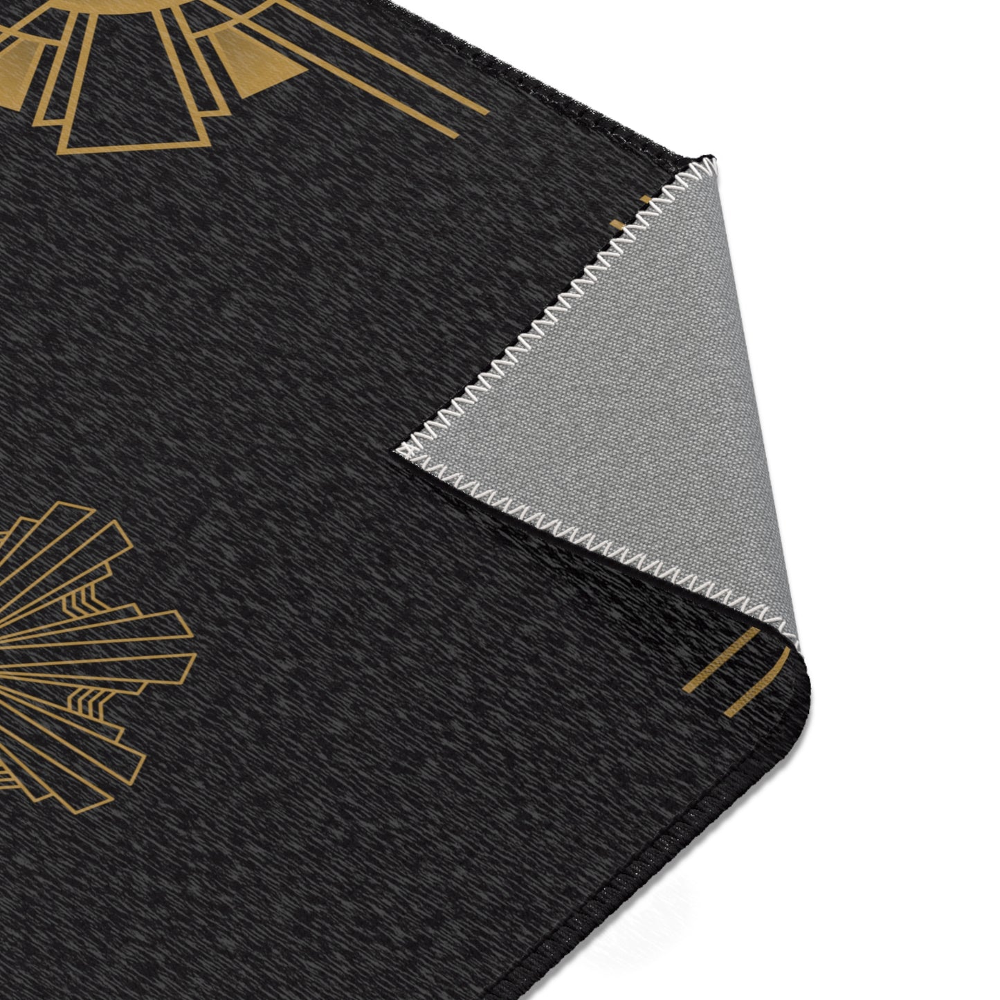 Midnight Luxe (Ebony) Area Rugs