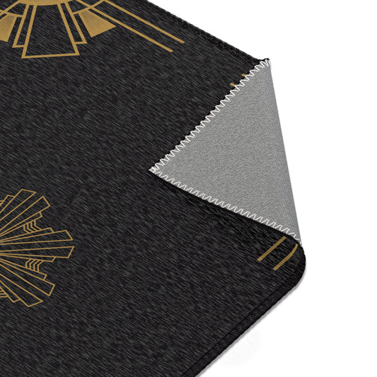 Midnight Luxe (Ebony) Area Rugs