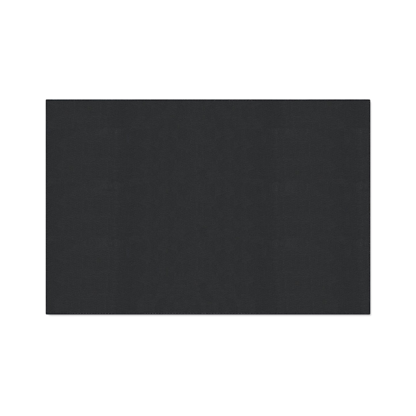 Dark Blue Lotus Pond Heavy-Duty Floor Mat — Durable Entryway Rug