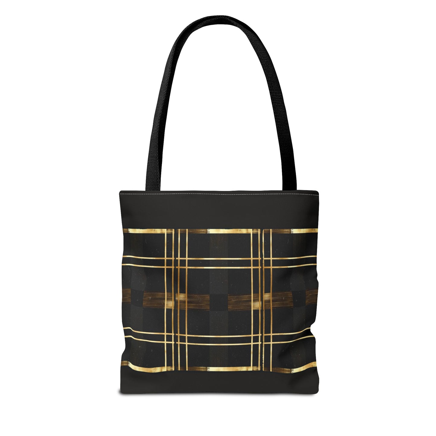 Noir & Gold Glam Tote Bag (AOP)