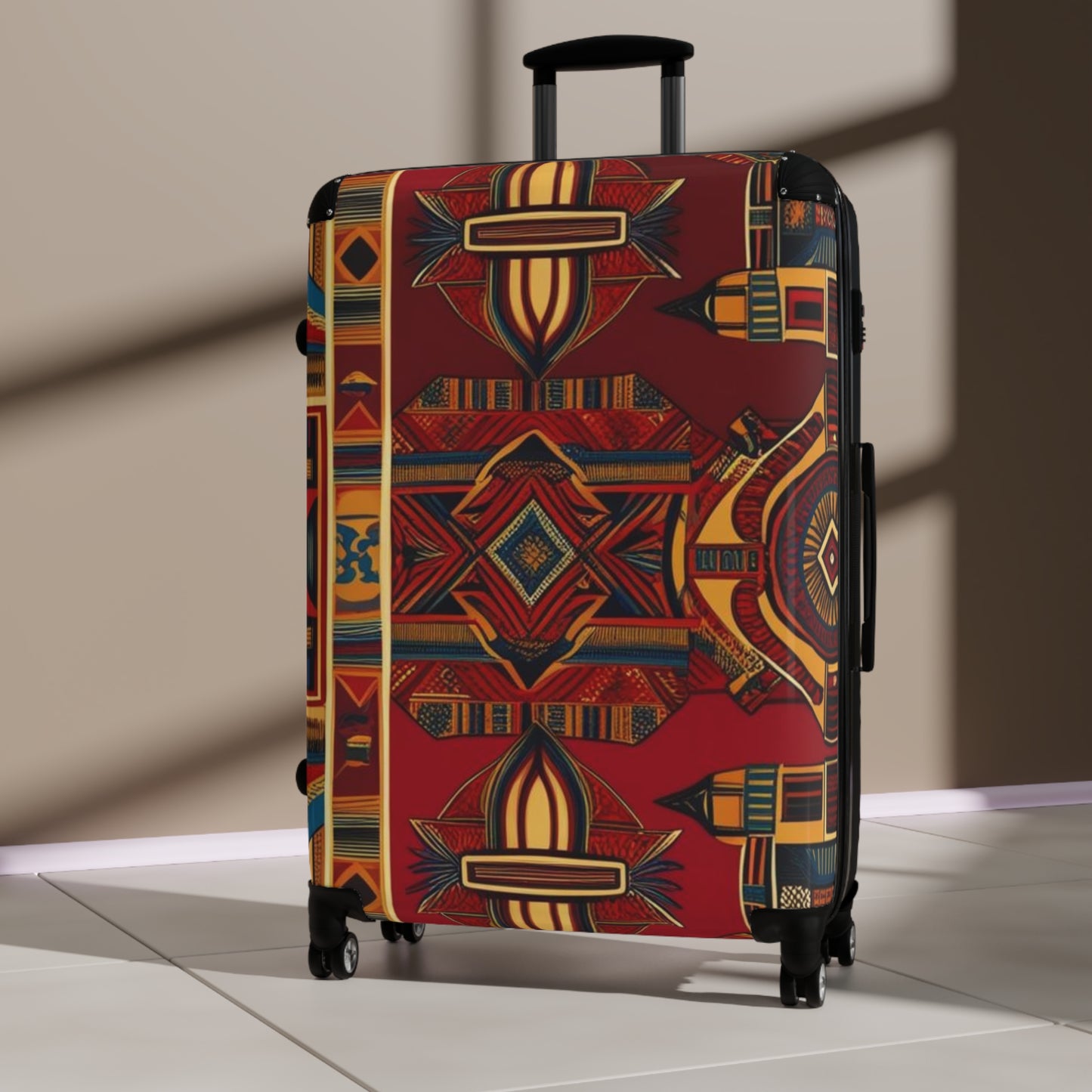 African Canvas 1 Suitcase