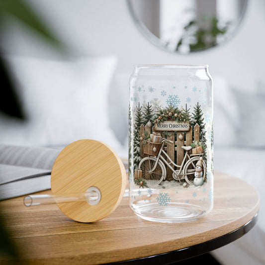 Have a Merry Christmas Sipper Glass, 16oz