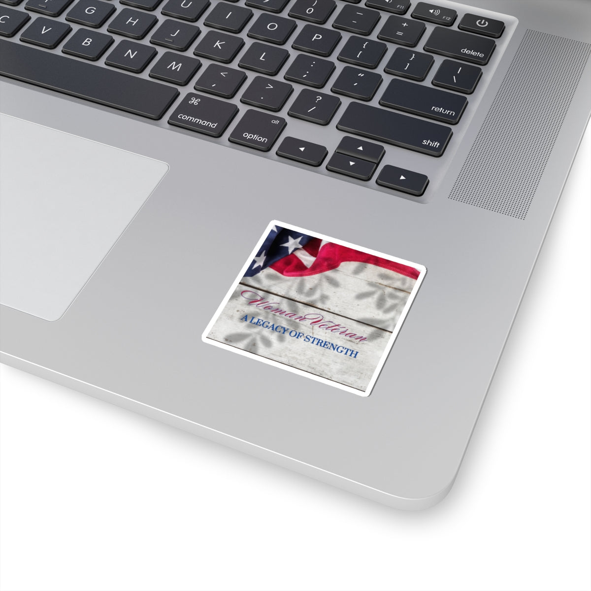 Woman Veteran Kiss-Cut Stickers