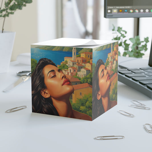 Sunrise in Puerto Rico Note Cube