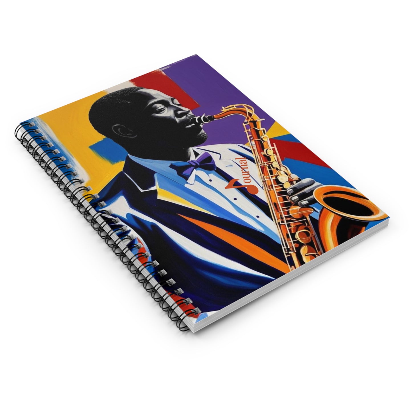All That Sax Spiral Notebook - Ruled Line