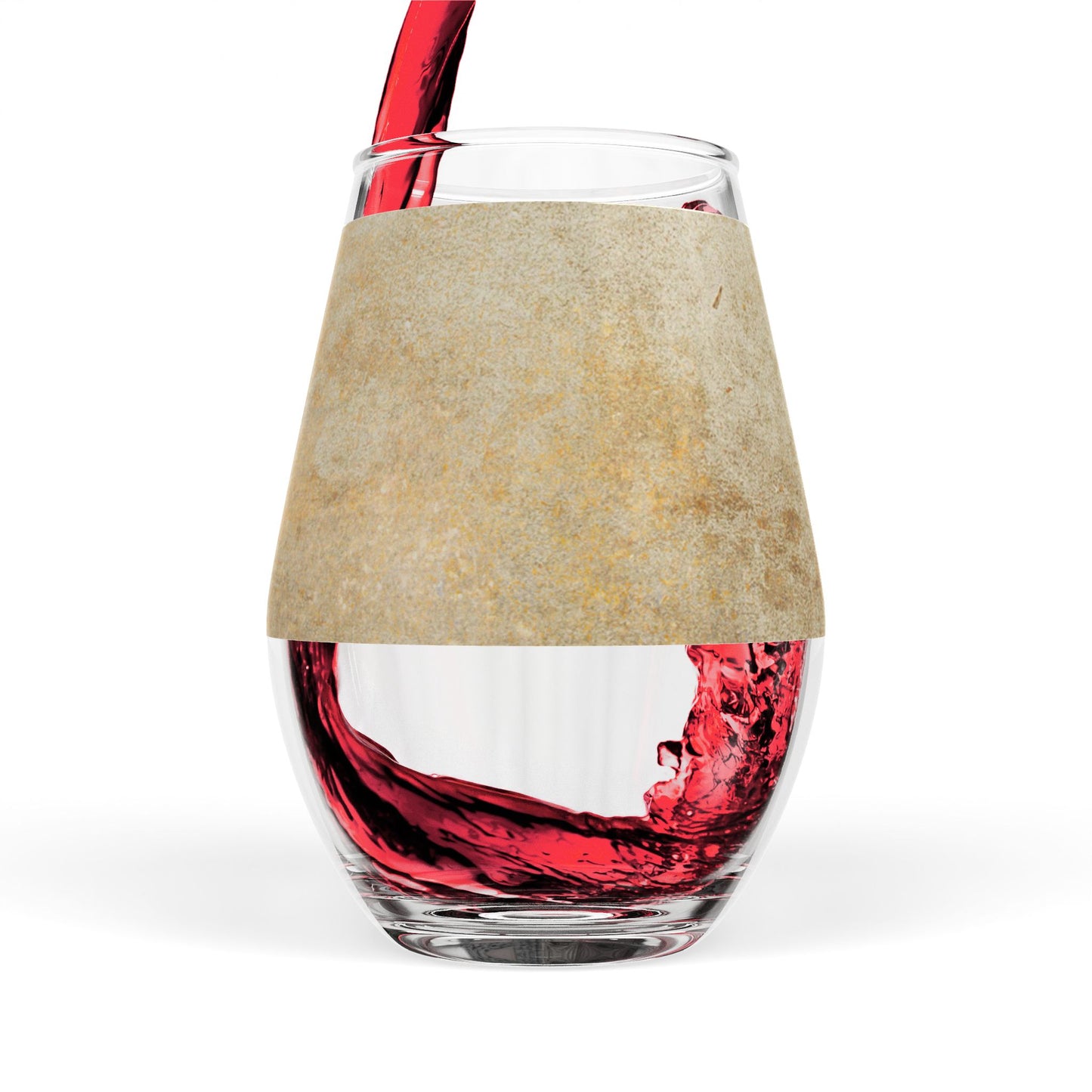 Fitzgerald Plume Stemless Wine Glass, 11.75oz