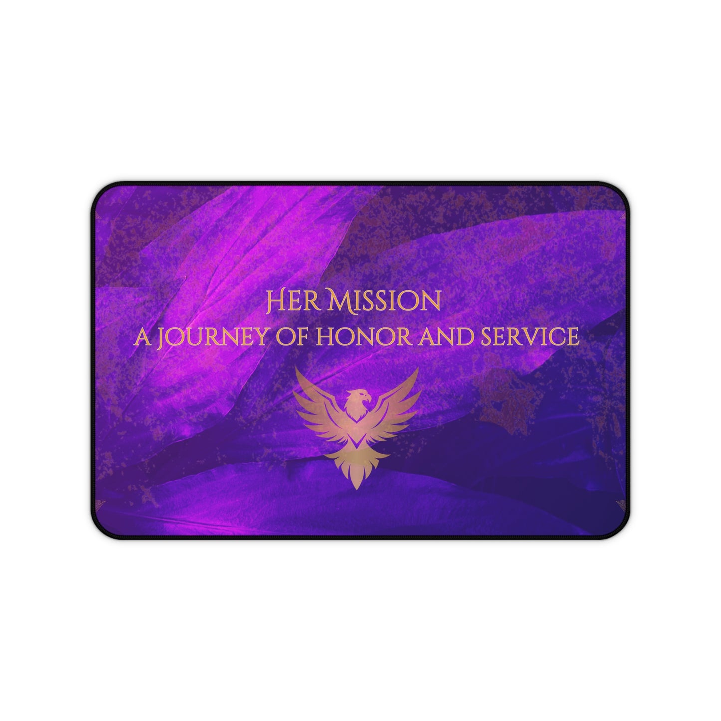 Her Mission Desk Mat