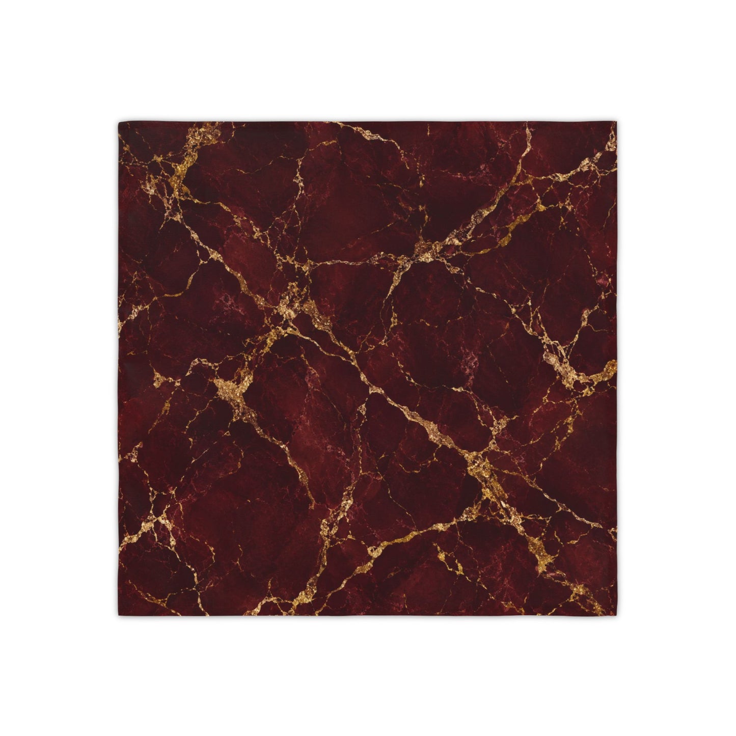 Bordeaux Gold Napkin Set (4) — Luxe Dinner Party Cloth Napkins