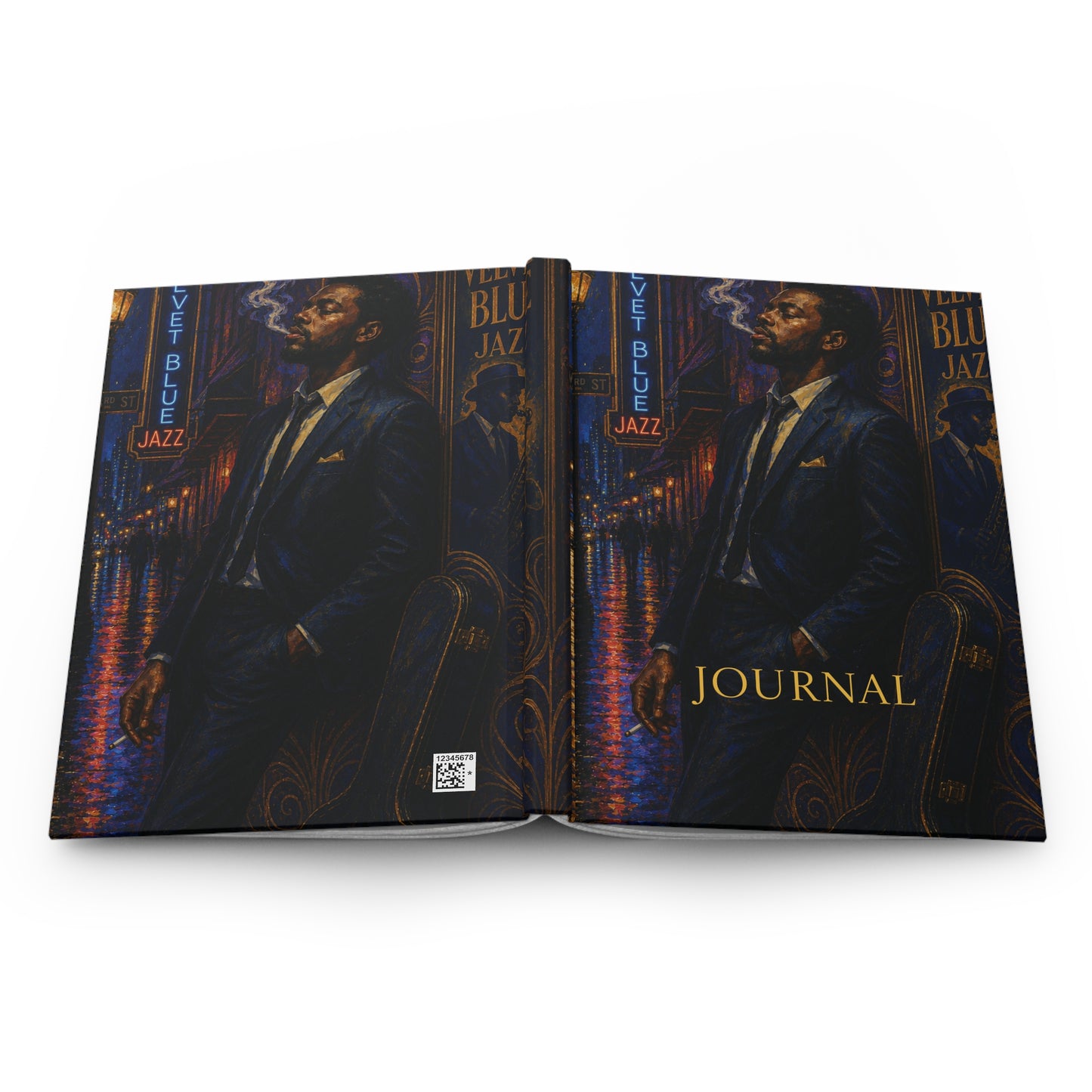 After the Gig Hardcover Journal — Jazz Musician Notebook