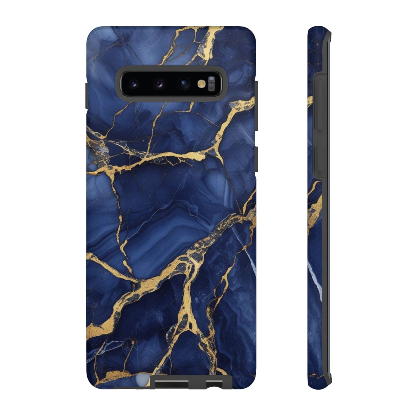 Indigo Marble Tough Cases
