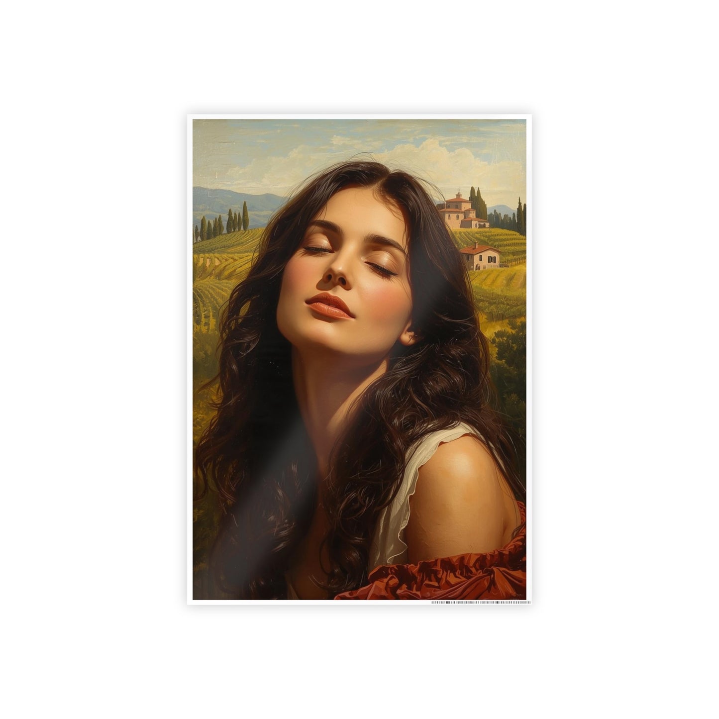 Sunrise in Tuscany Gloss Posters