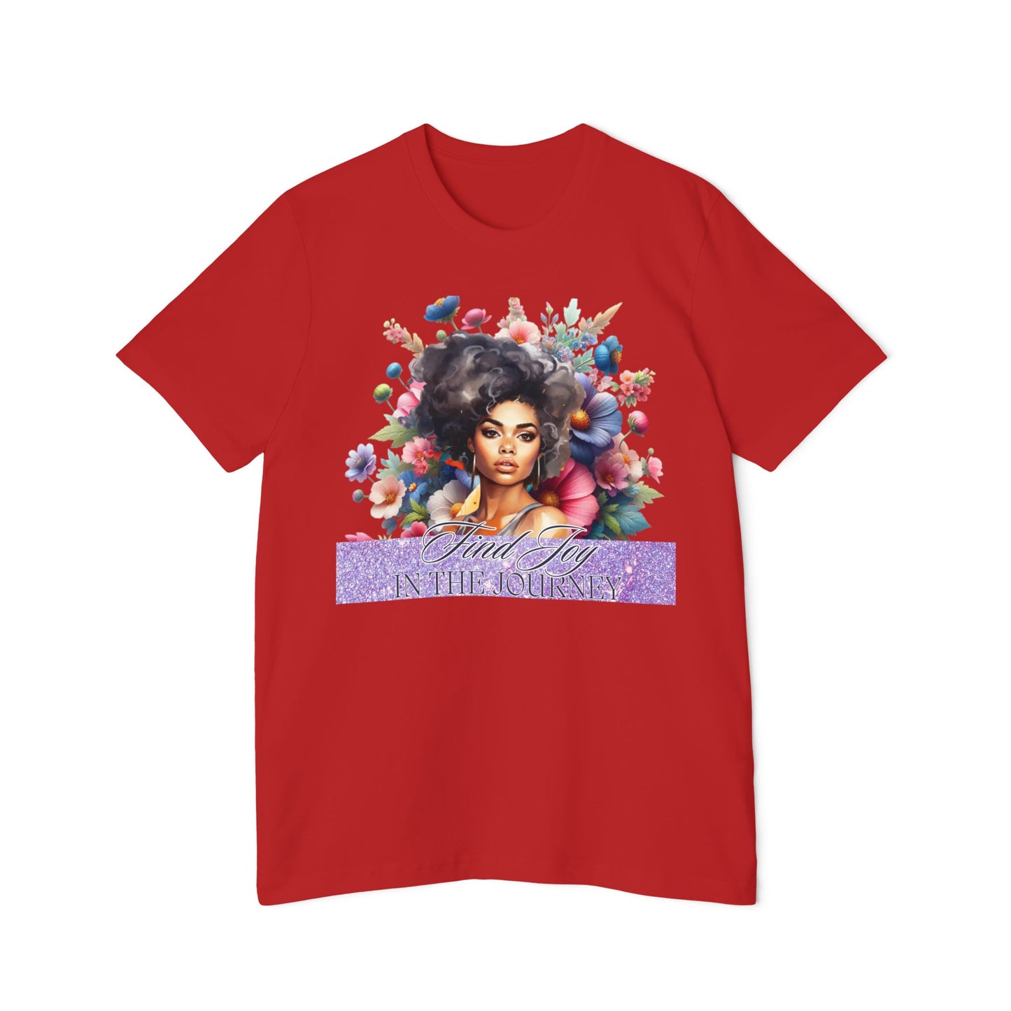 Portrait Graphic T-Shirt — "In The Journey" Inspirational Women’s Tee