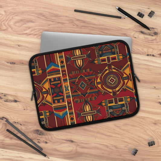 African Canvas 1 Laptop Sleeve