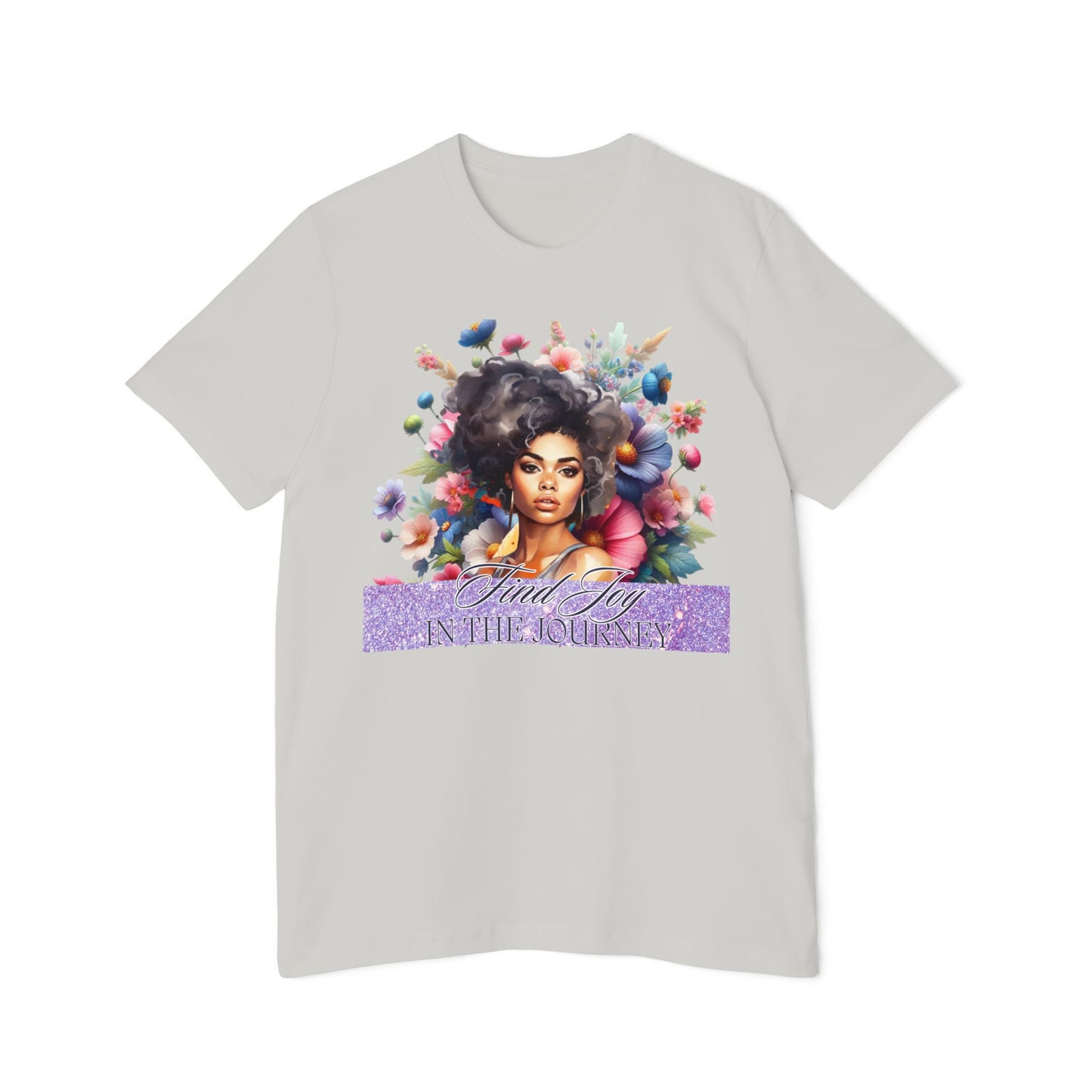 Portrait Graphic T-Shirt — "In The Journey" Inspirational Women’s Tee