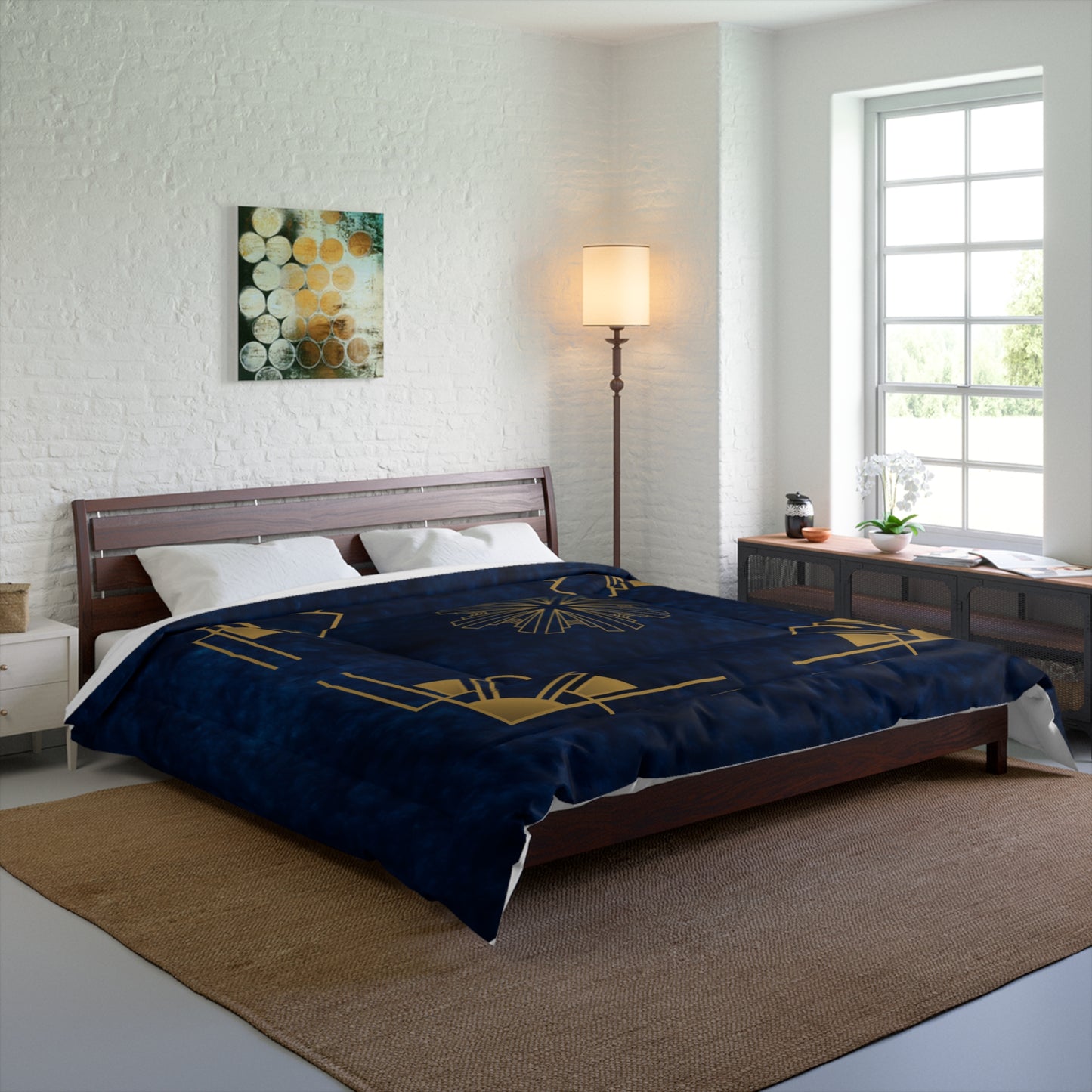 Midnight Luxe (Cobalt Blue) Comforter