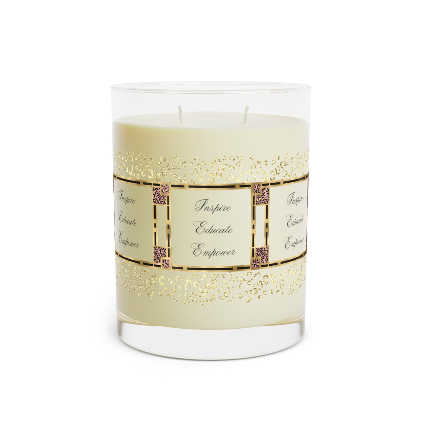 Inspire & Educate Scented Candle - Full Glass, 11oz