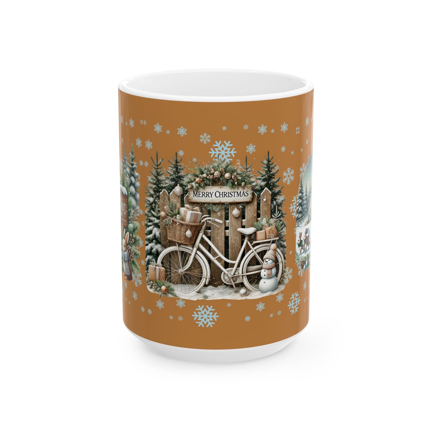 Merry Christmas 2 Ceramic Mug, (11oz, 15oz)