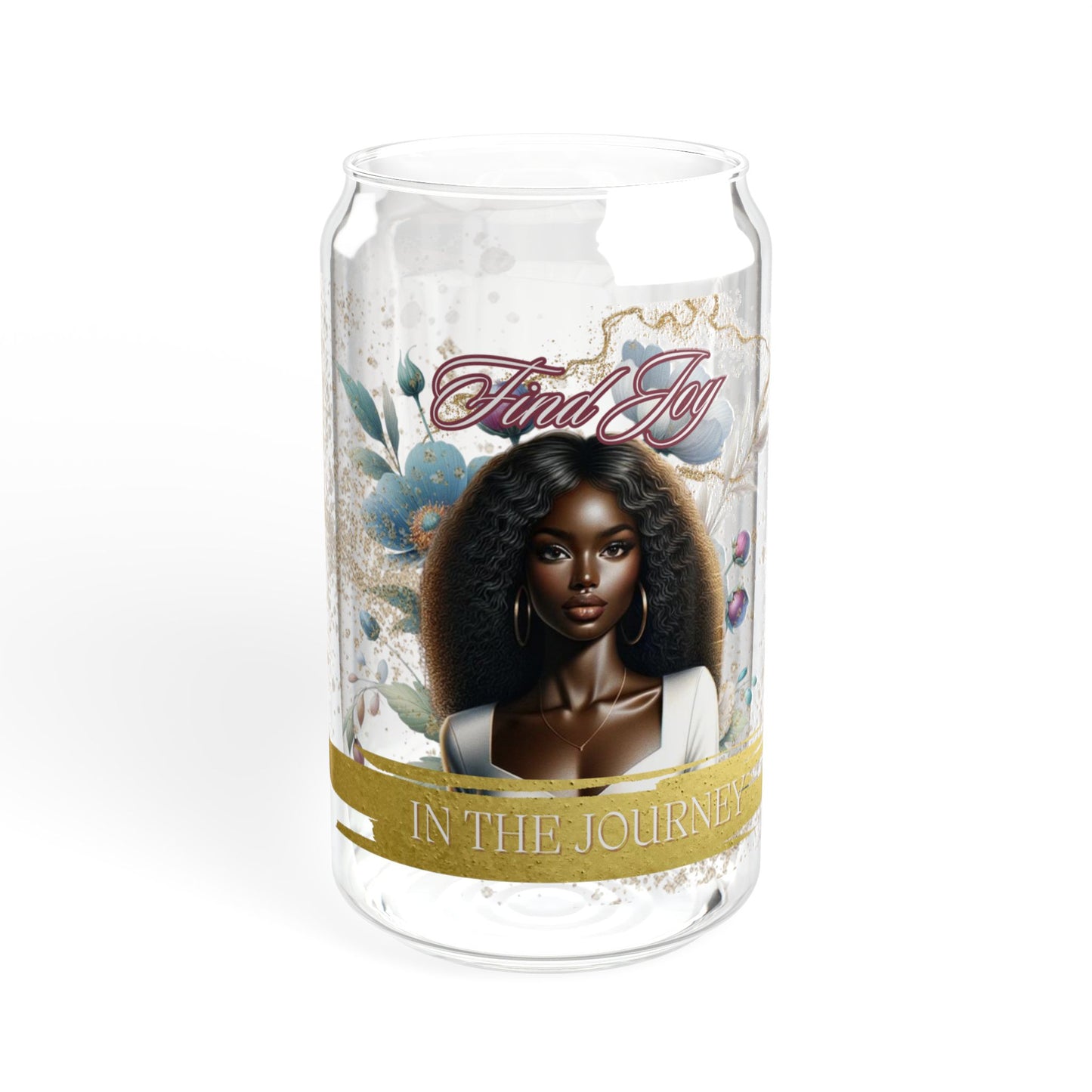 Find Joy 2 Sipper Glass, 16oz