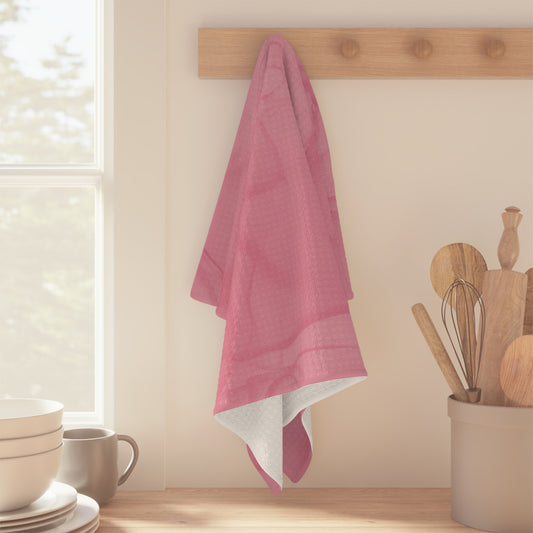 Pink Blush Microfiber Tea Towel