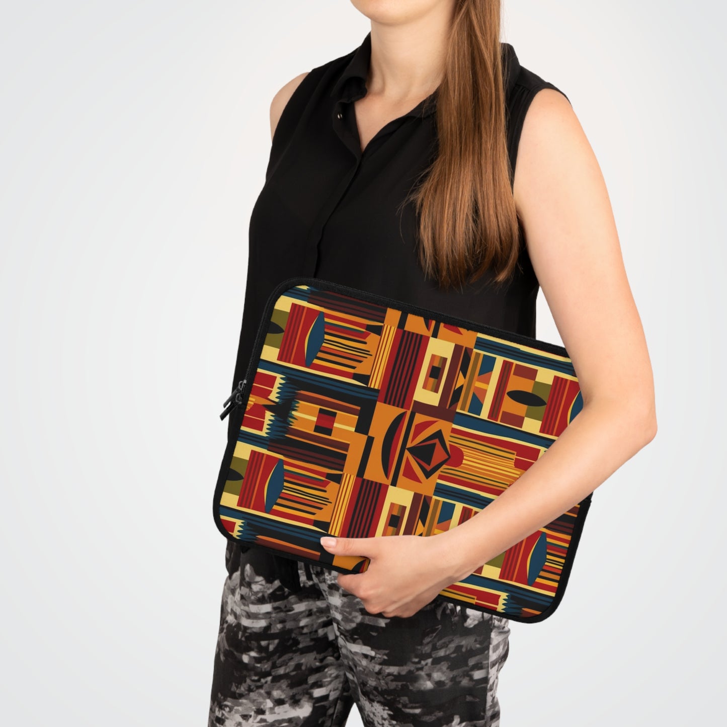 African Canvas 2 Laptop Sleeve