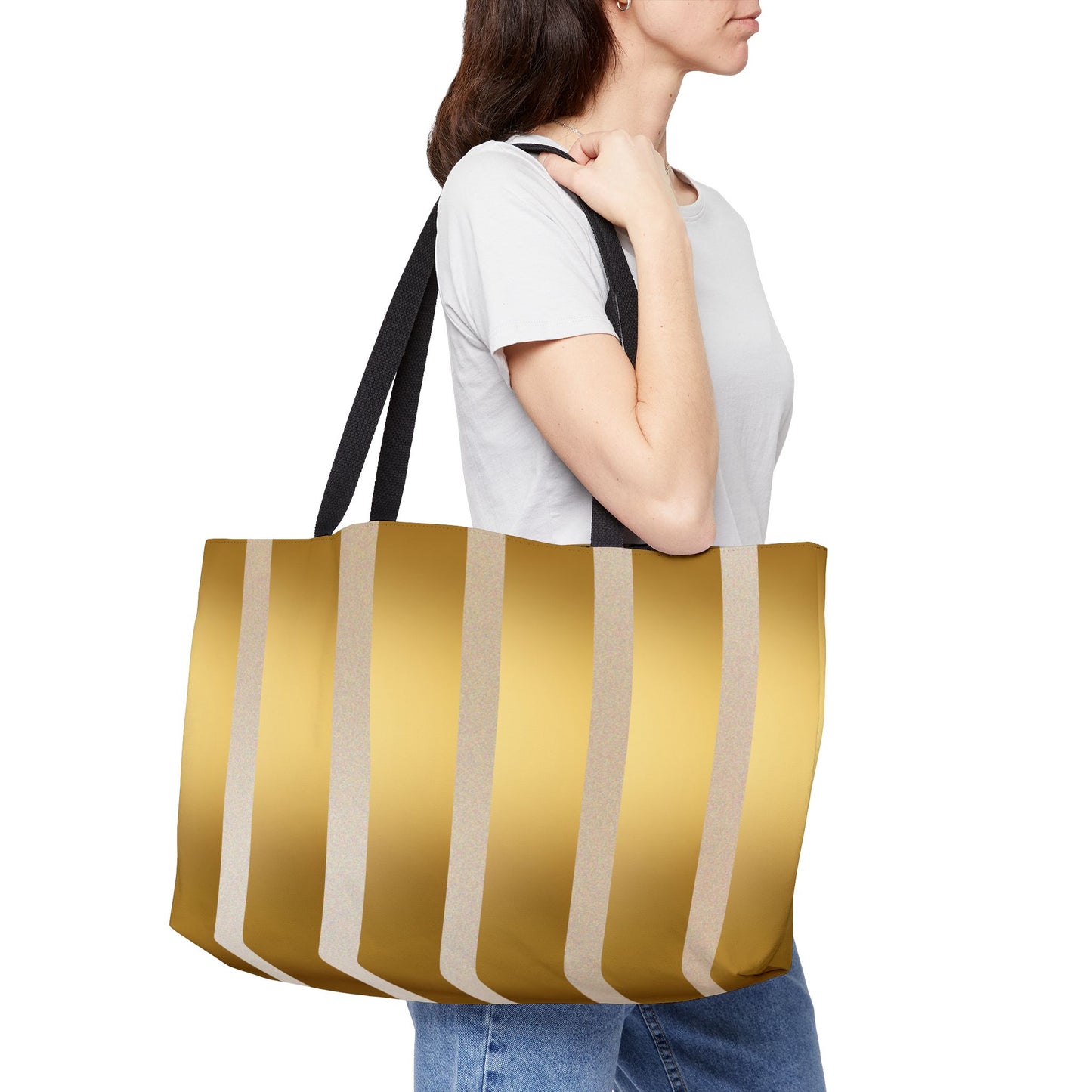 Golden Horizon Weekender Tote Bag