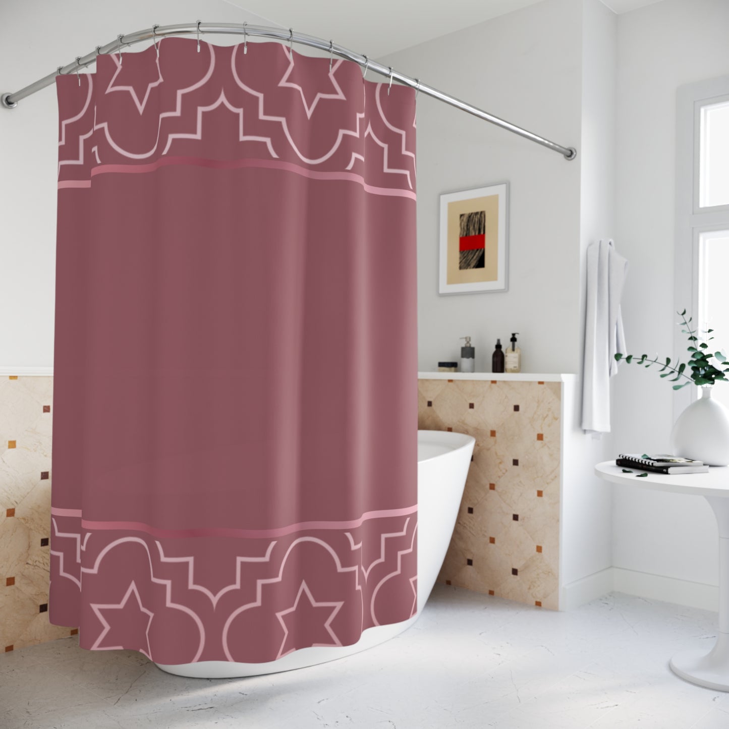 Blush of Rose Shower Curtains