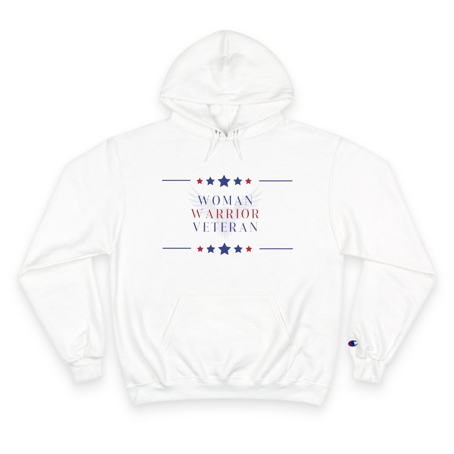Woman, Warrior, Veteran Champion Hoodie