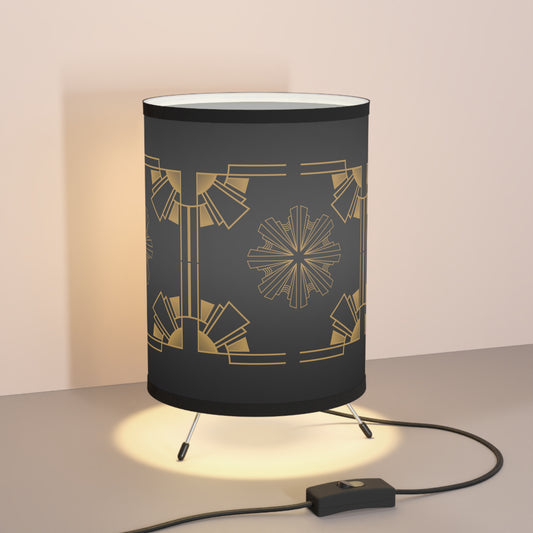 Midnight Luxe (Ebony) Tripod Lamp