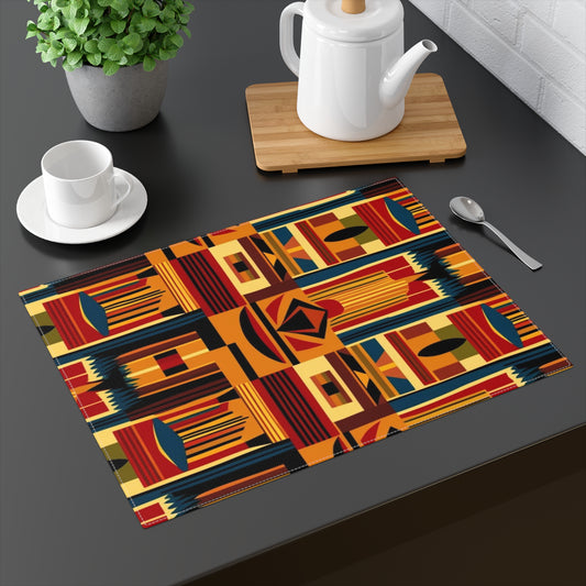 African Canvas 2 Placemat, 1pc