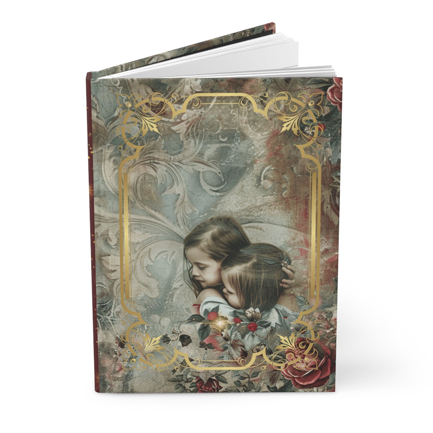 Charming Embrace Hardcover Journal Matte