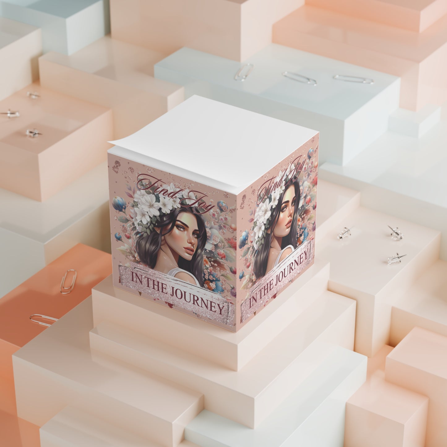 Find Joy 3 Note Cube
