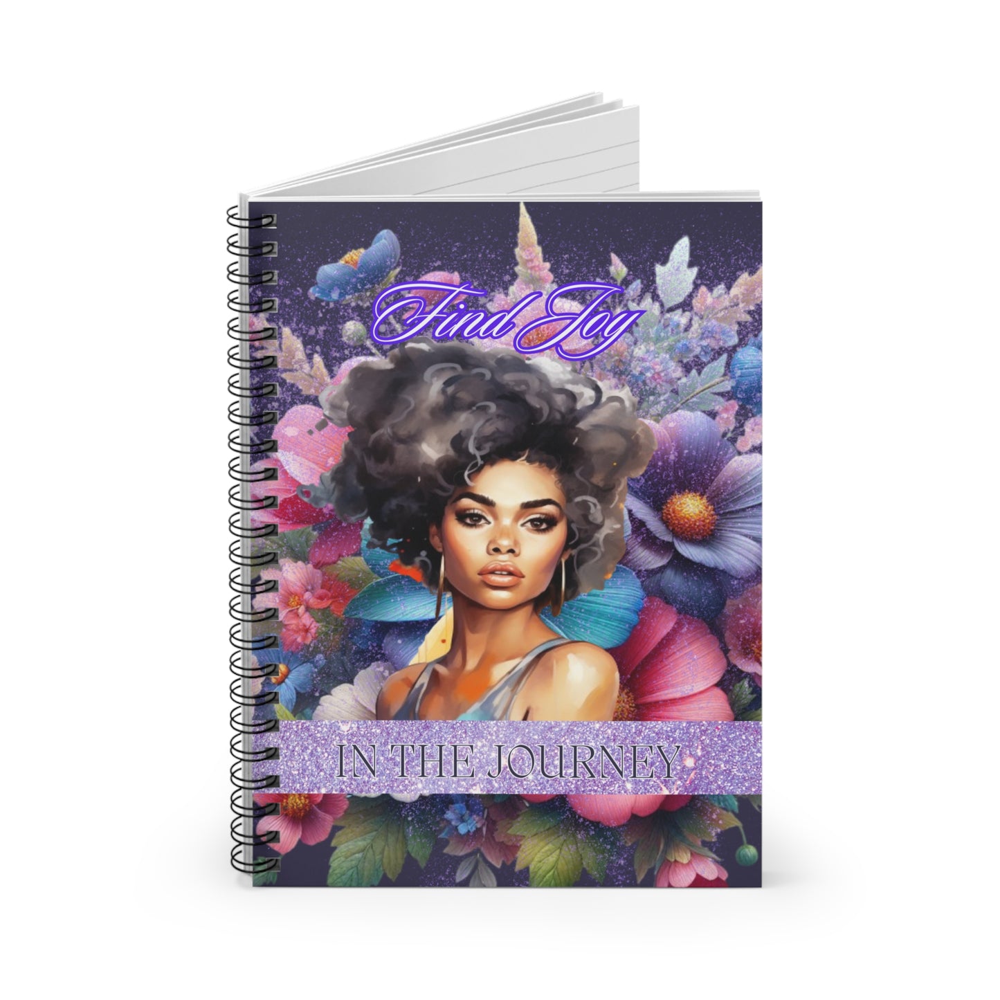 Find Joy 1 Spiral Notebook - Ruled Line