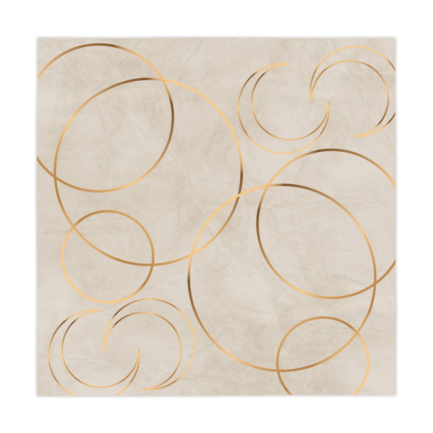 Golden Eclipse Tablecloth