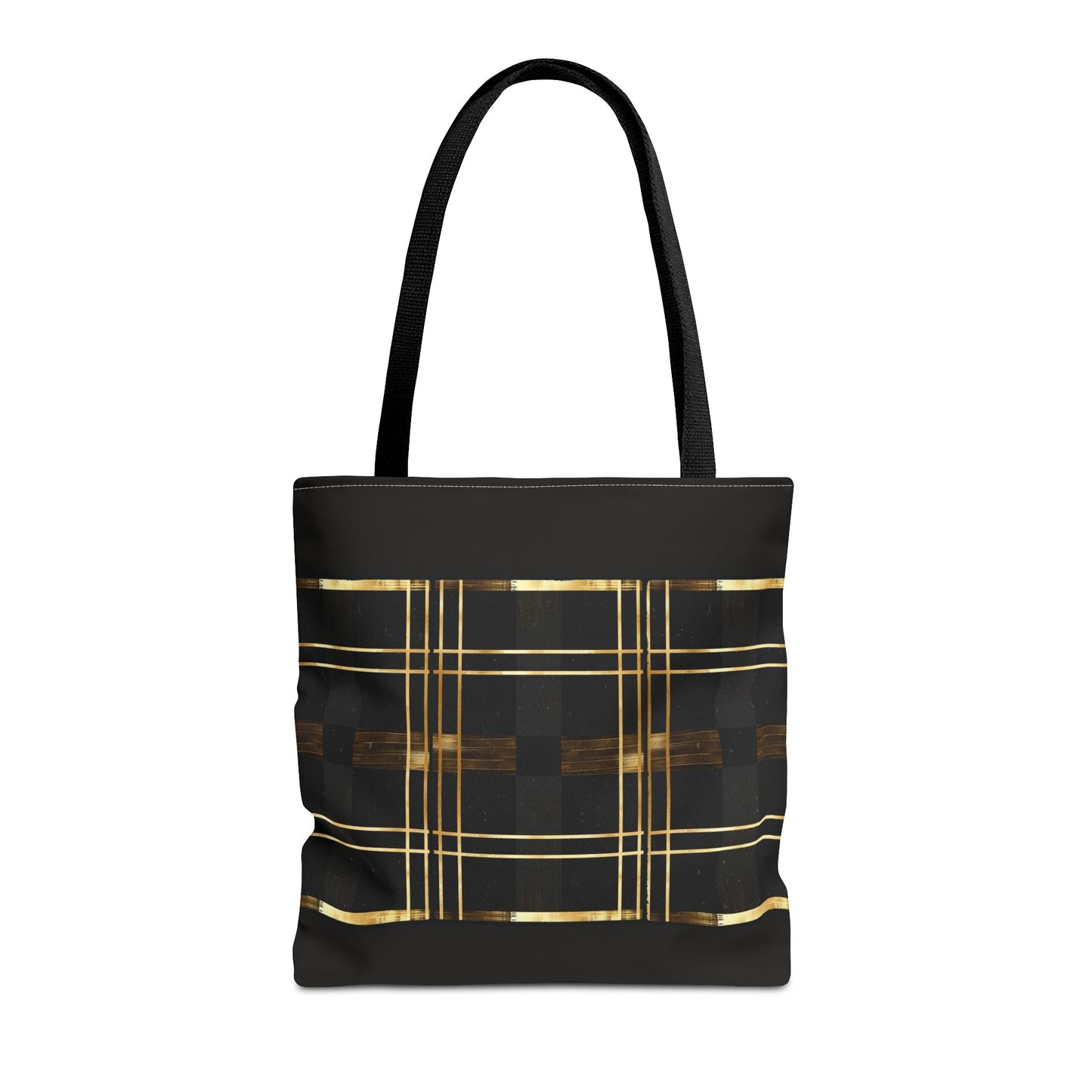 Noir & Gold Glam Tote Bag (AOP)
