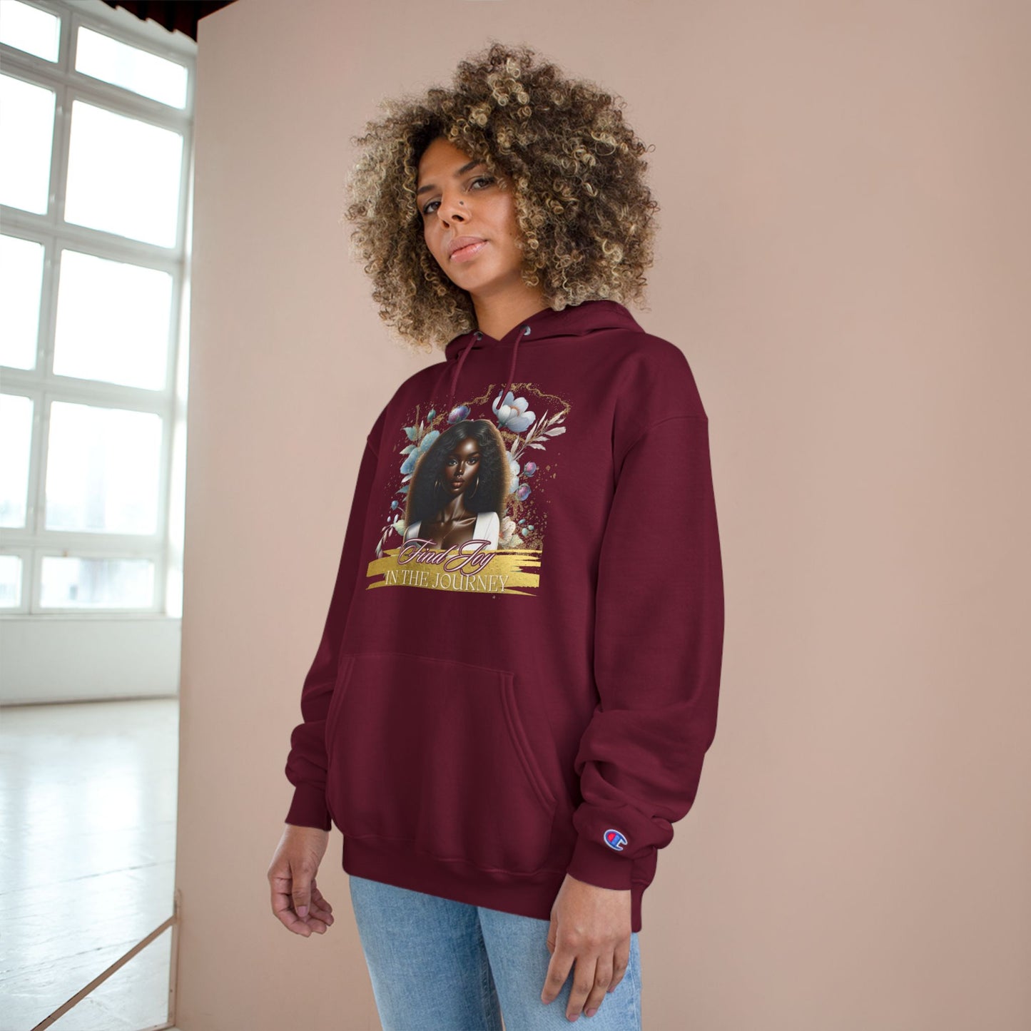 Find Joy in the Journey 2 Champion Hoodie