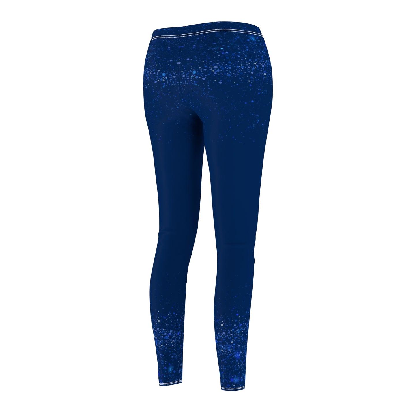 Deep Blue Women's Cut & Sew Casual Leggings (AOP)
