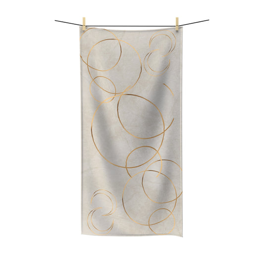 Golden Eclipse Polycotton Towel