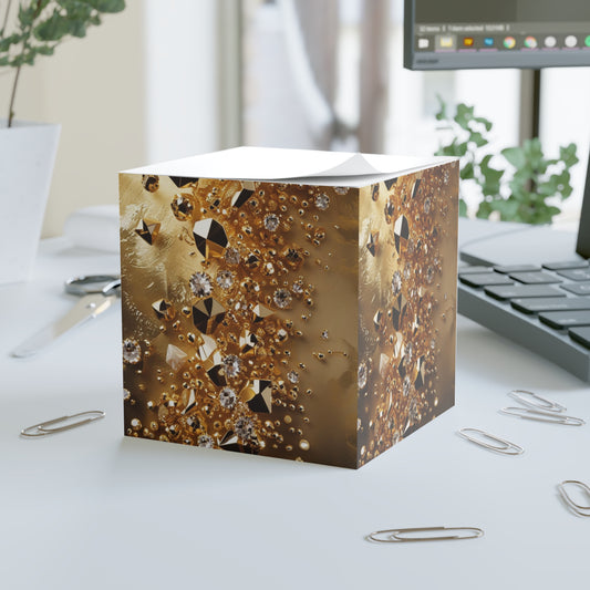 Golden Rush Note Cube