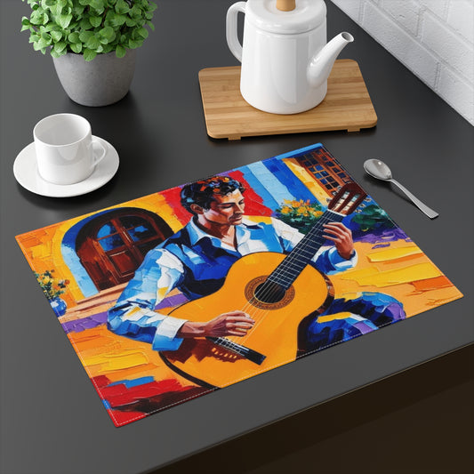 Spanish Guitar Placemat, 1pc