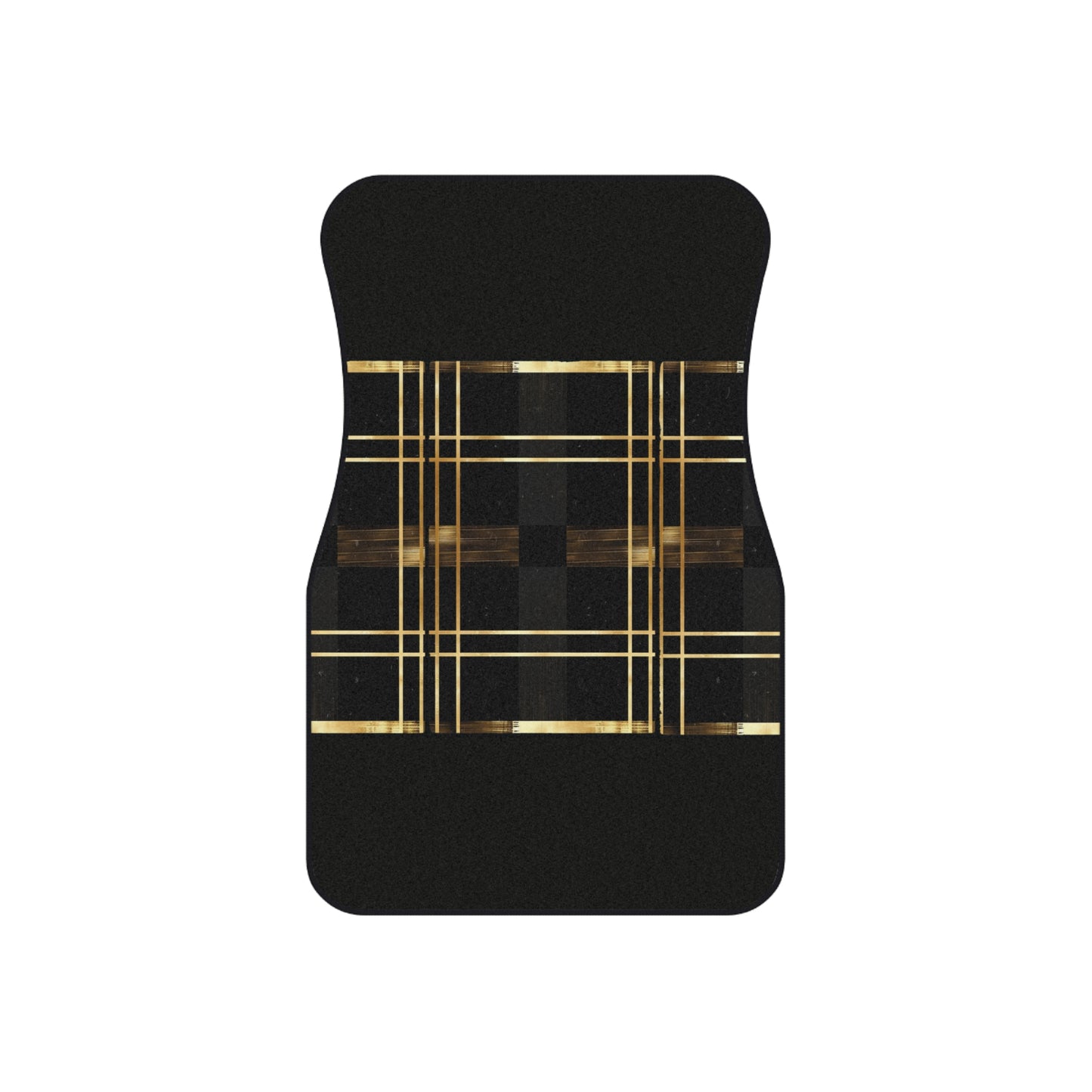 Noir & Gold Glam Car Mats (Set of 4)