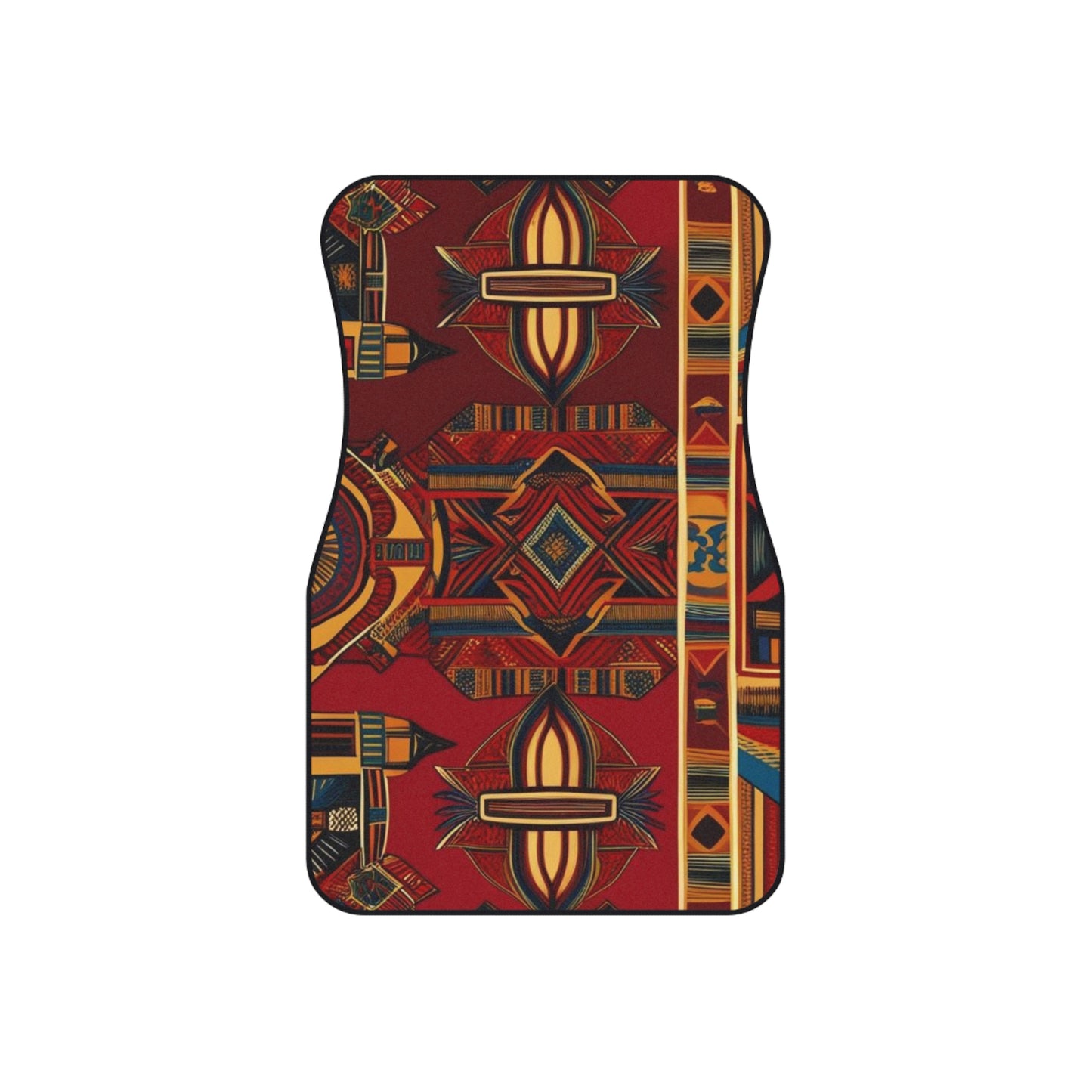 African Canvas 1 Car Mats (2x Front)