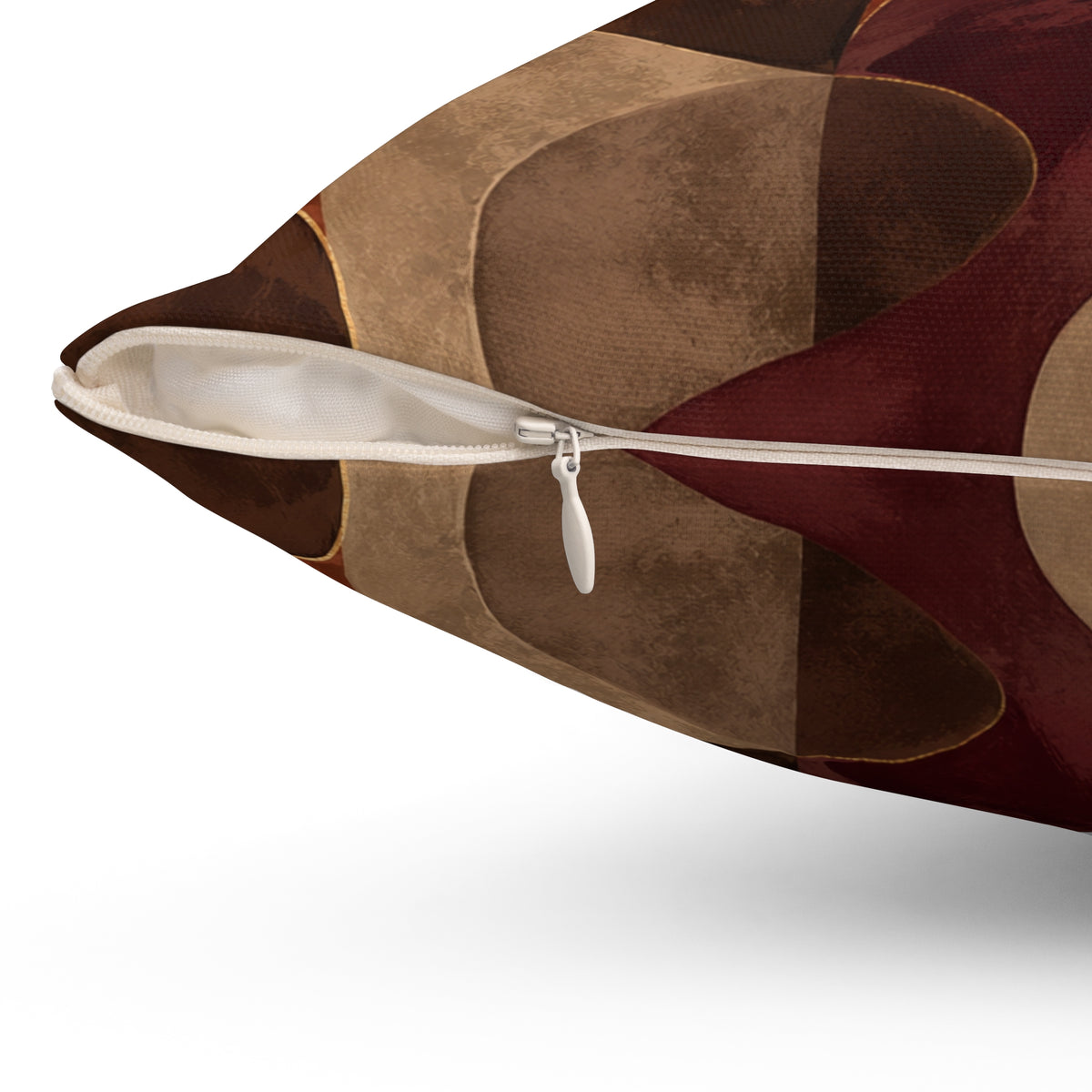 Ember & Earth — Warm Earthtone Decorative Throw Cushion