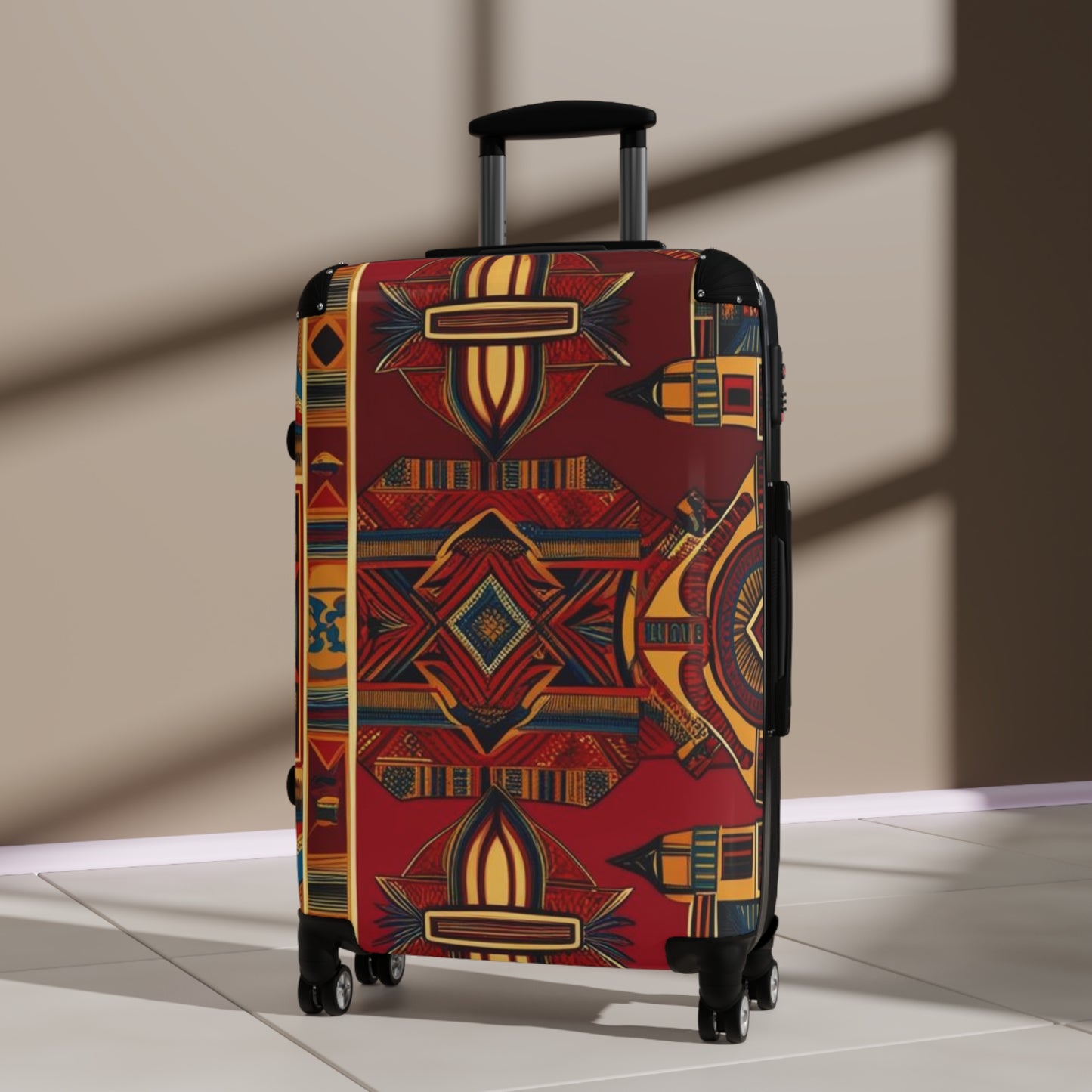 African Canvas 1 Suitcase