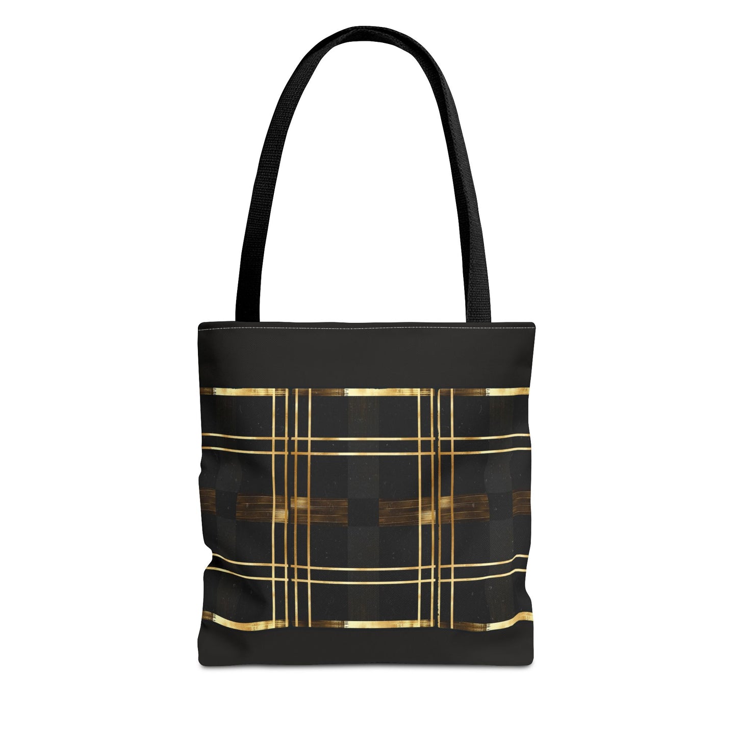 Noir & Gold Glam Tote Bag (AOP)