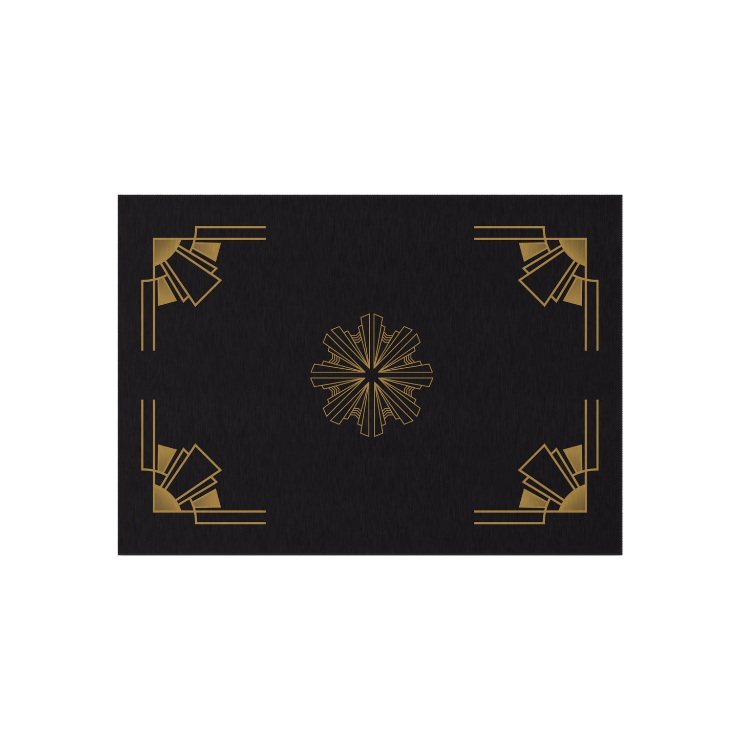 Midnight Luxe (Ebony) Outdoor Rug